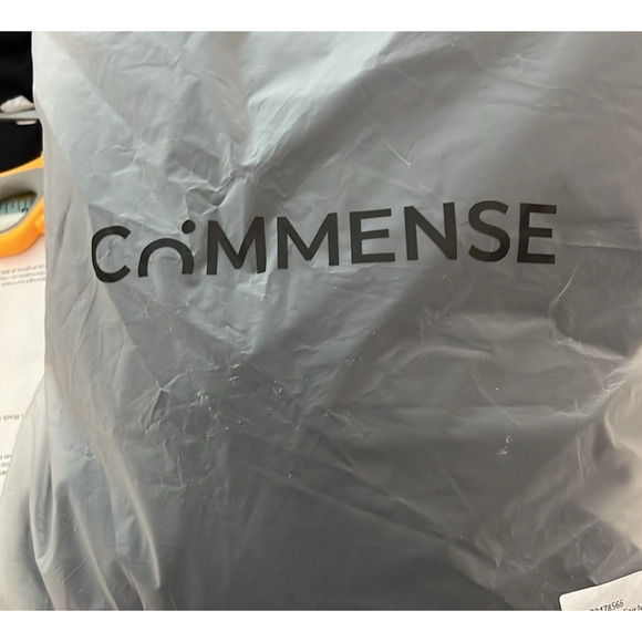 NWT LUXURY minimalist lovers COMMENSE full maxi skirt black S - Picture 4 of 8